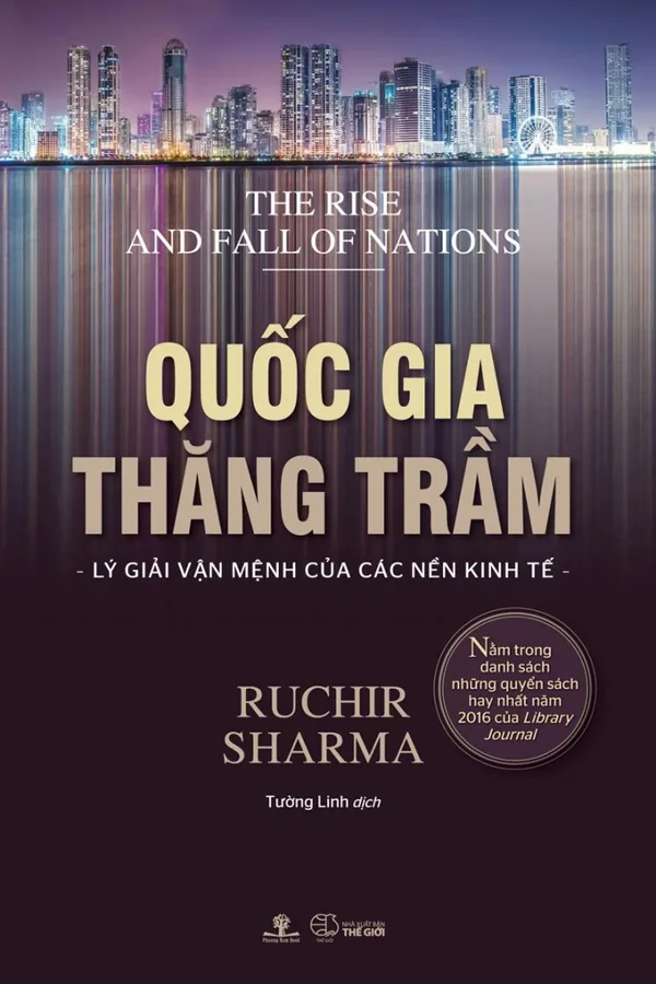 Bìa sách Quốc gia thăng trầm - Lý giải vận mệnh của các nền kinh tế